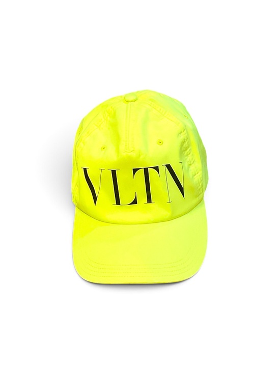 Valentino Garavani Accessories - Valentino Garavani Neon Yellow Baseball Cap Unisex NWT